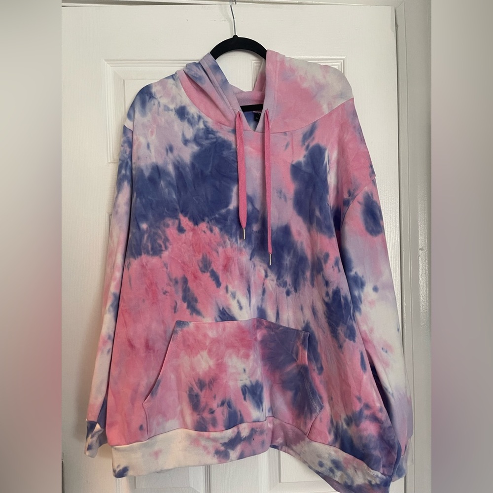 Rude 21 + 3x Tie Dye sweatshirt. New without tags.
